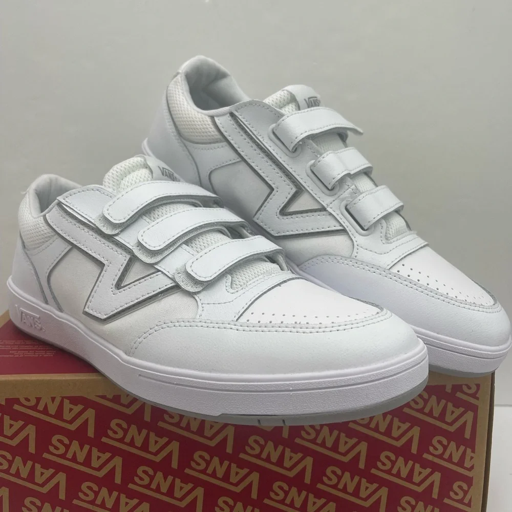 Vans Men’s Lowland Cc Velcro 
Sport True White/Drizzle Sneakers 
VN000CRJXP3 - Picture 4 of 16